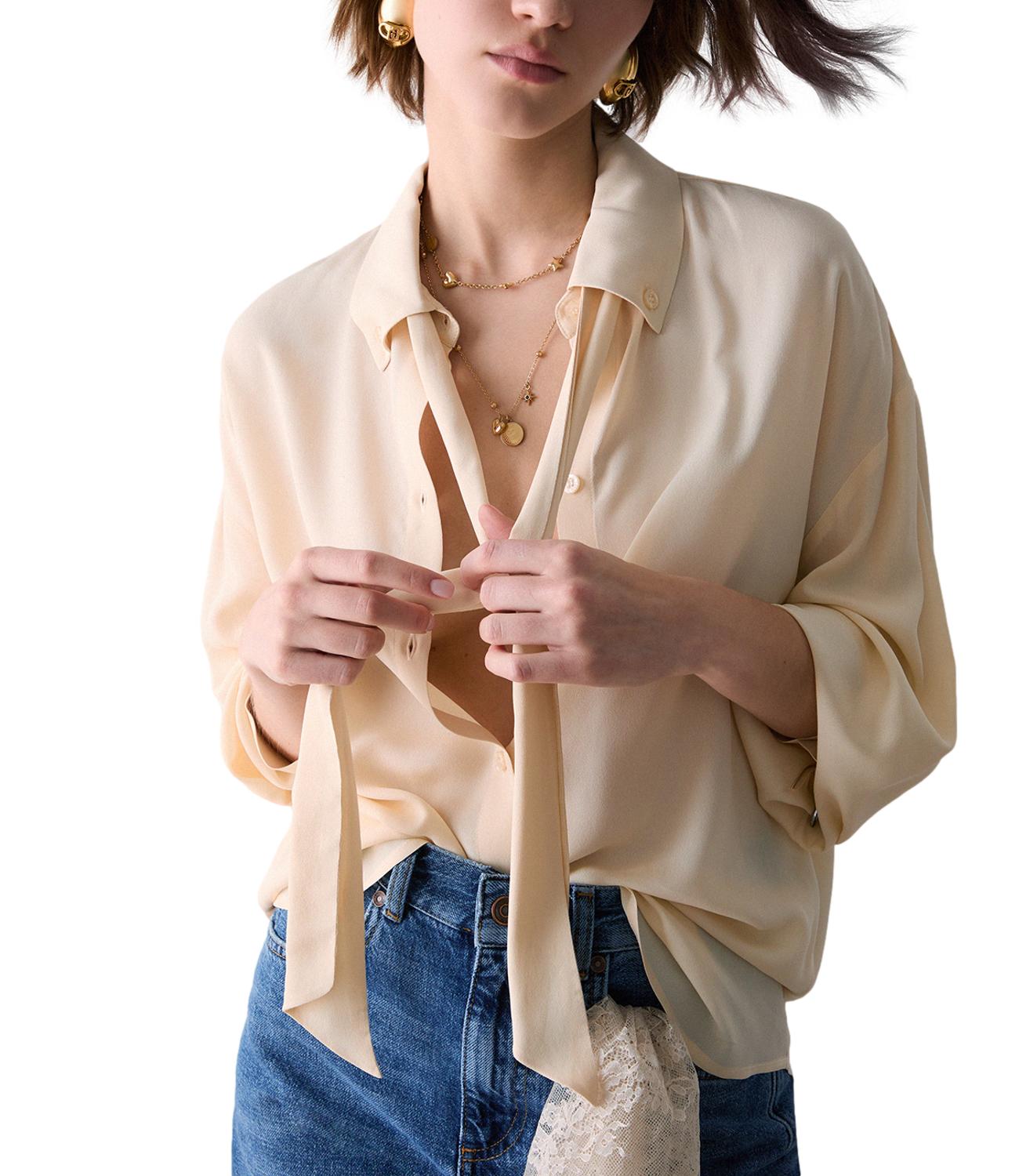 Liu jo Camicia da Donna - Panna - Wf6330t2578