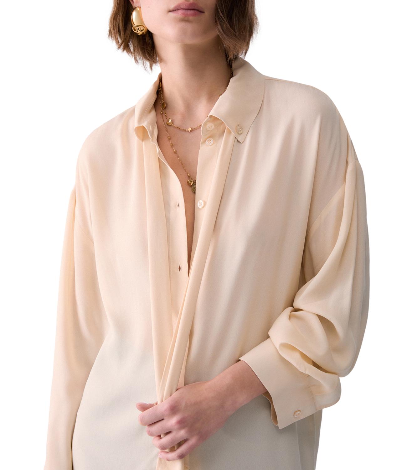 Liu jo Camicia da Donna - Panna - Wf6330t2578