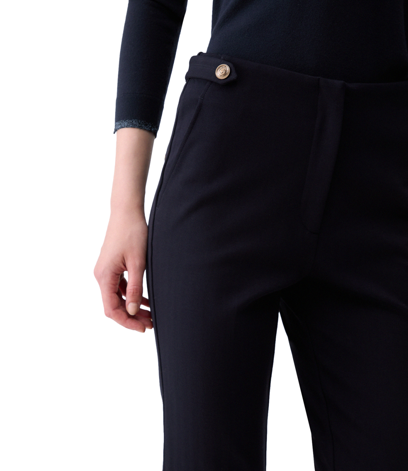 Liu jo Pantalone da Donna - Nuit Noir - Wf6333j3976