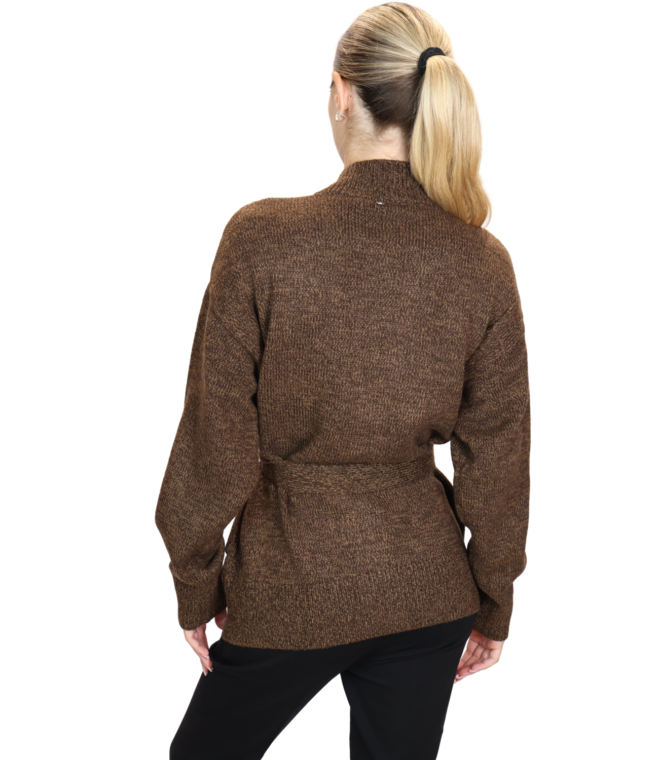 Liu jo Maglia da Donna - Brown Mouline - Wf6382ma27s