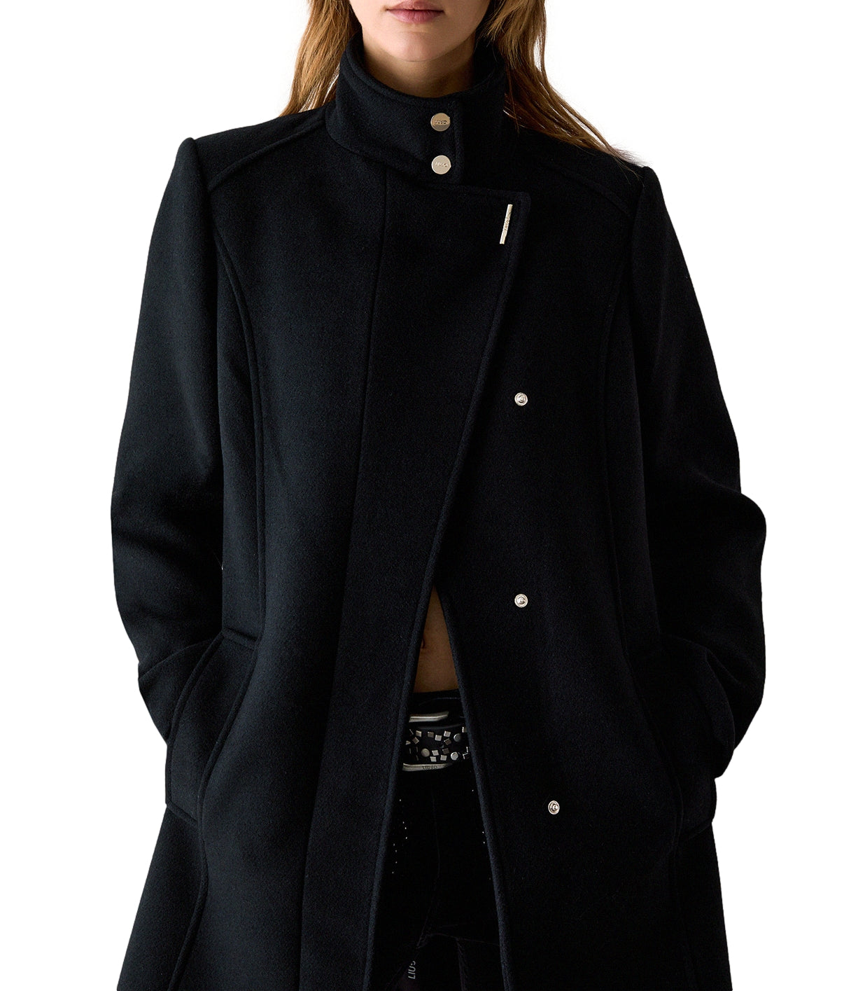 Liu jo Cappotto da Donna - Nero - Wf6412t720a