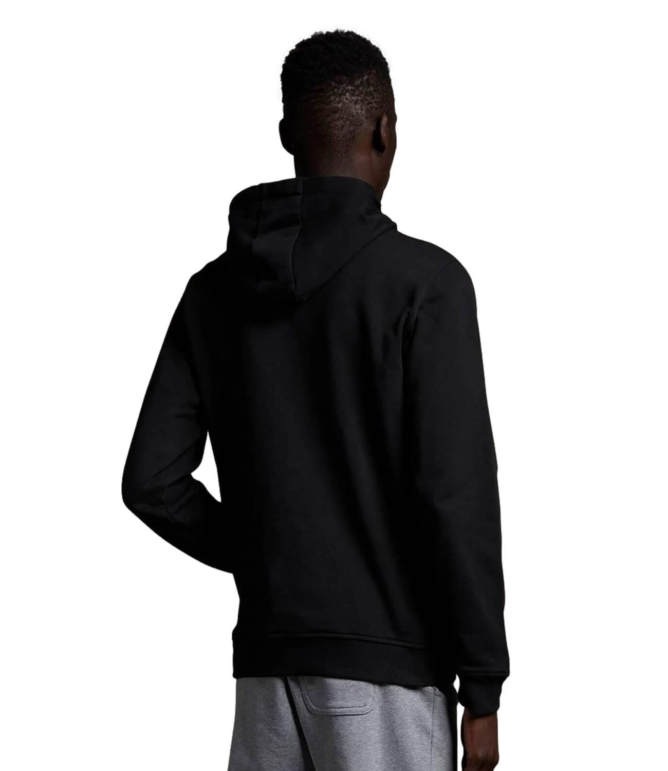 Lyle & Scott Felpa da Uomo - Jet Black - 263mlsml1139v