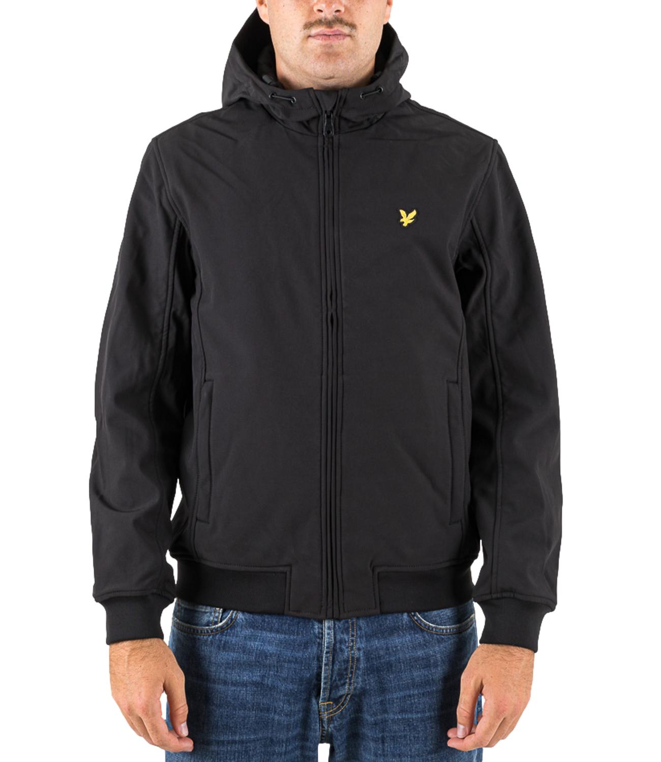 Lyle & Scott Giacca da Uomo - Jet Black - 263mlsjk2110v