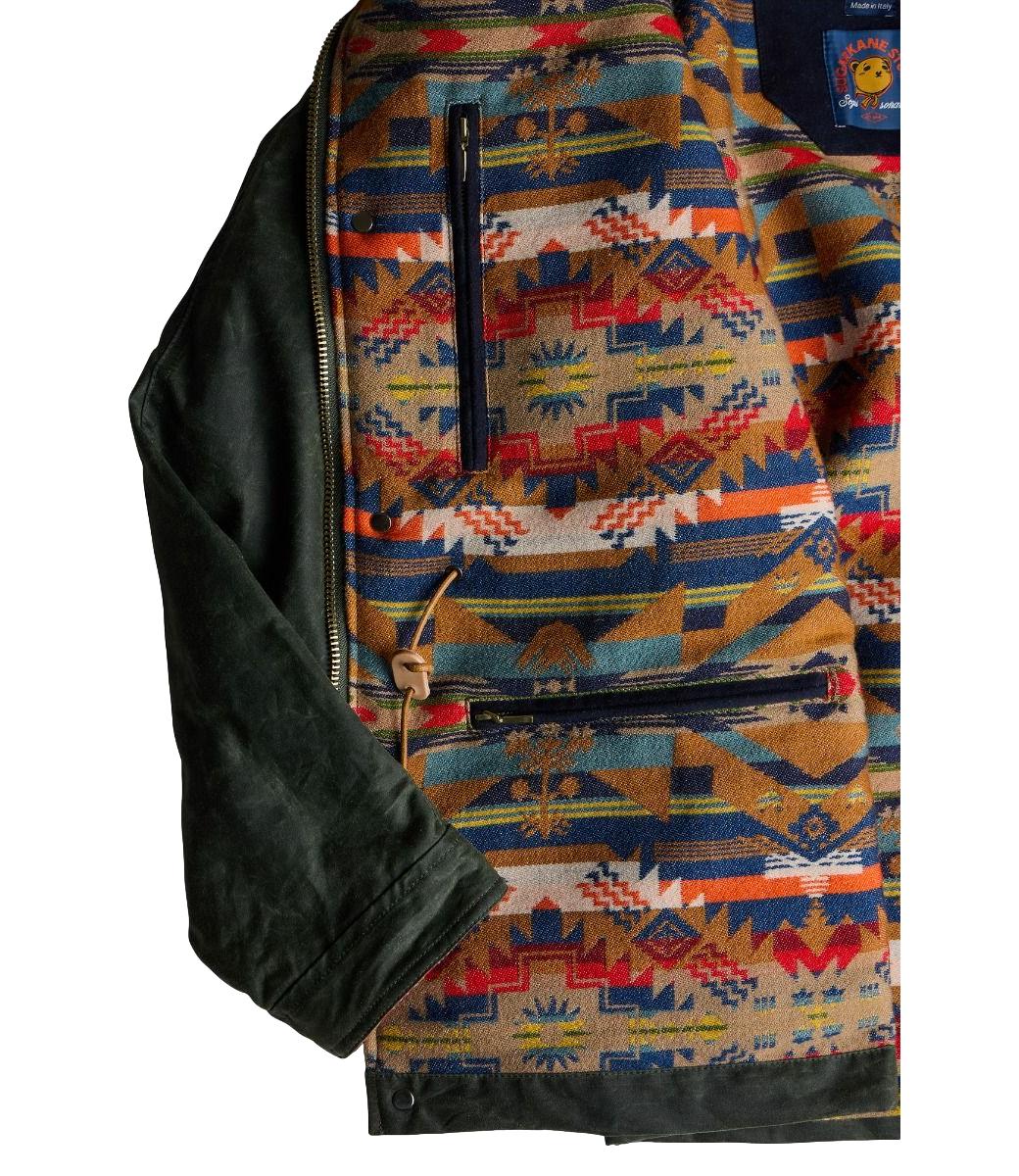Manifattura Ceccarelli Parka da Uomo - Dark Green - 7191-wx