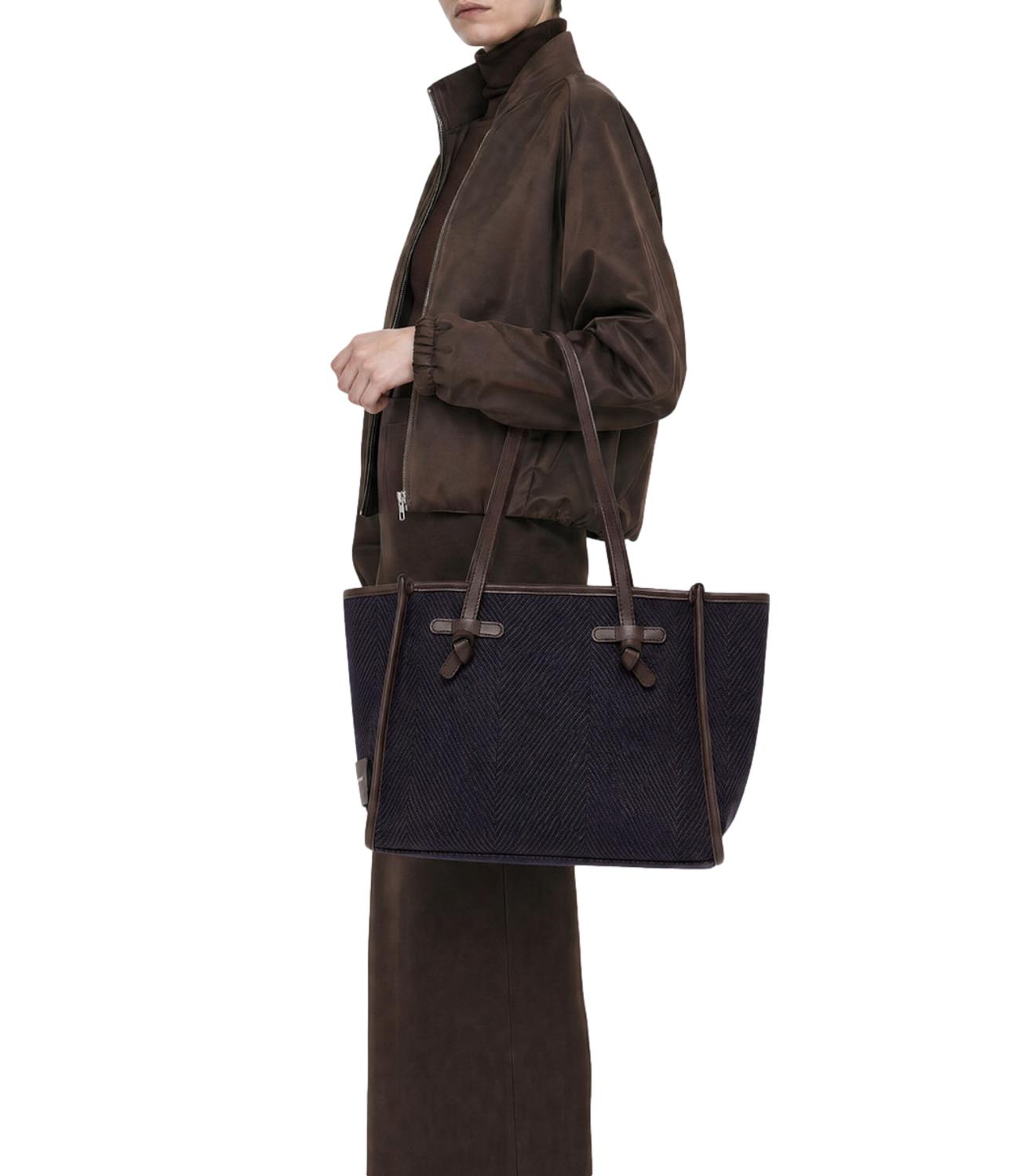 Marcella By Gianni Chiarini Borsa da Donna - Var.navy - Bs 6849/comm Spiga