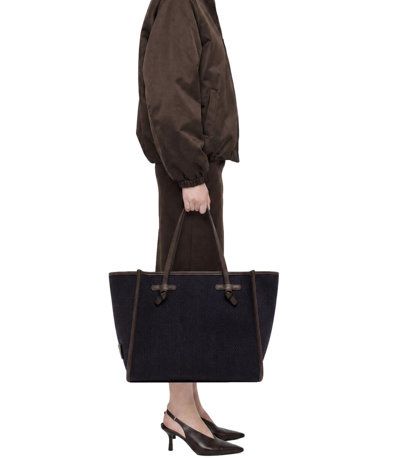 Marcella By Gianni Chiarini Borsa da Donna - Var.navy - Bs 6850/comm Spiga