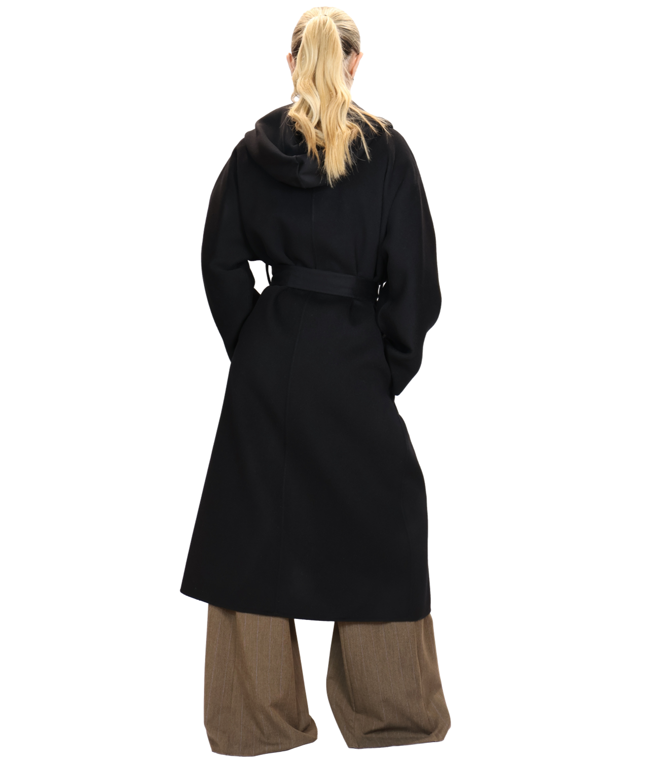 Marella Cappotto da Donna - Nero - 2623016032200