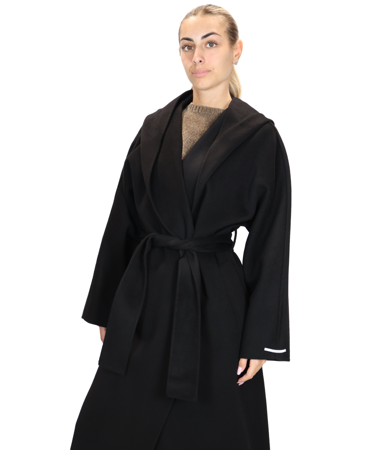 Marella Cappotto da Donna - Nero - 2623016032200