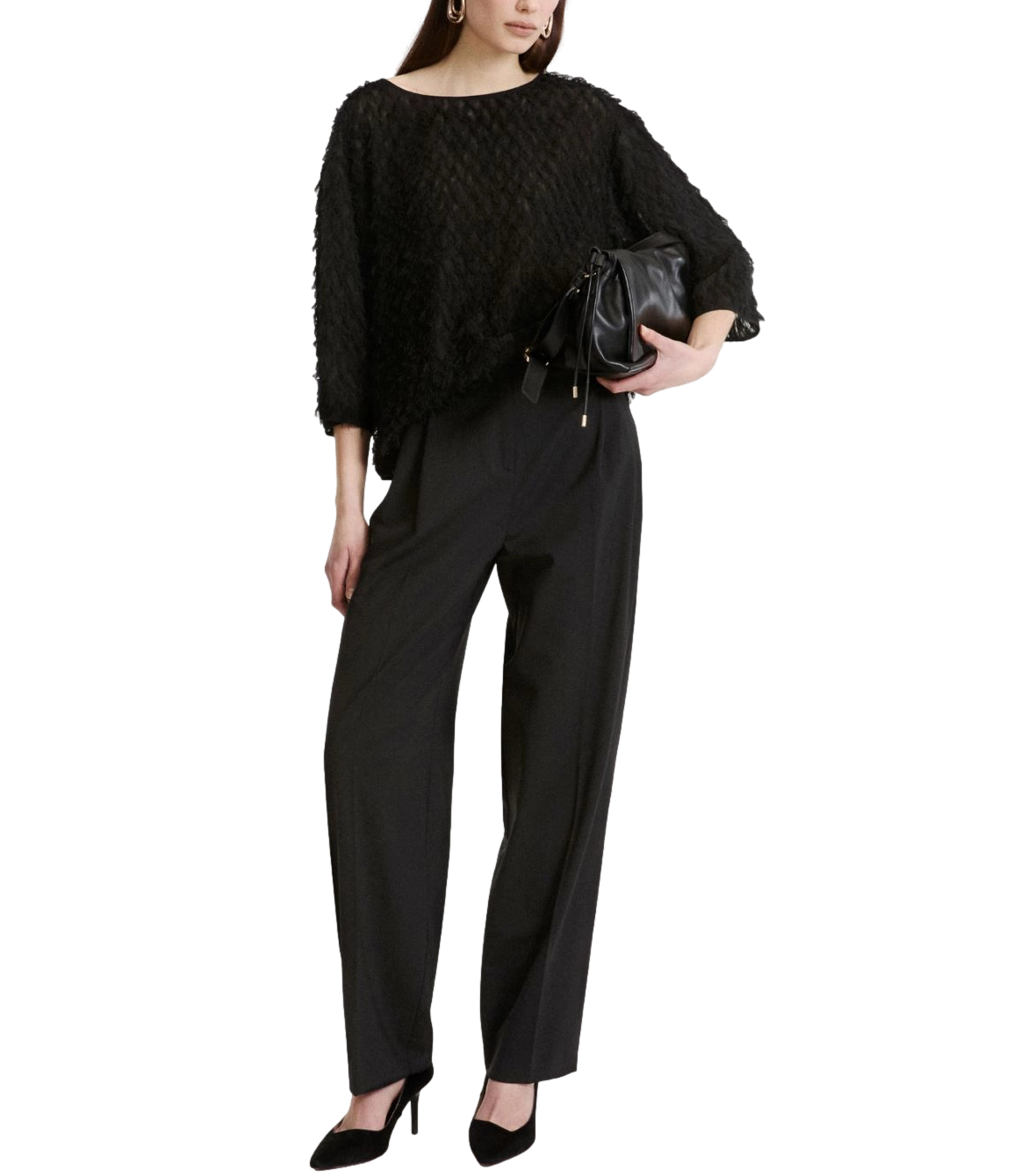 Marella Pantalone da Donna - Nero - 2623136171200