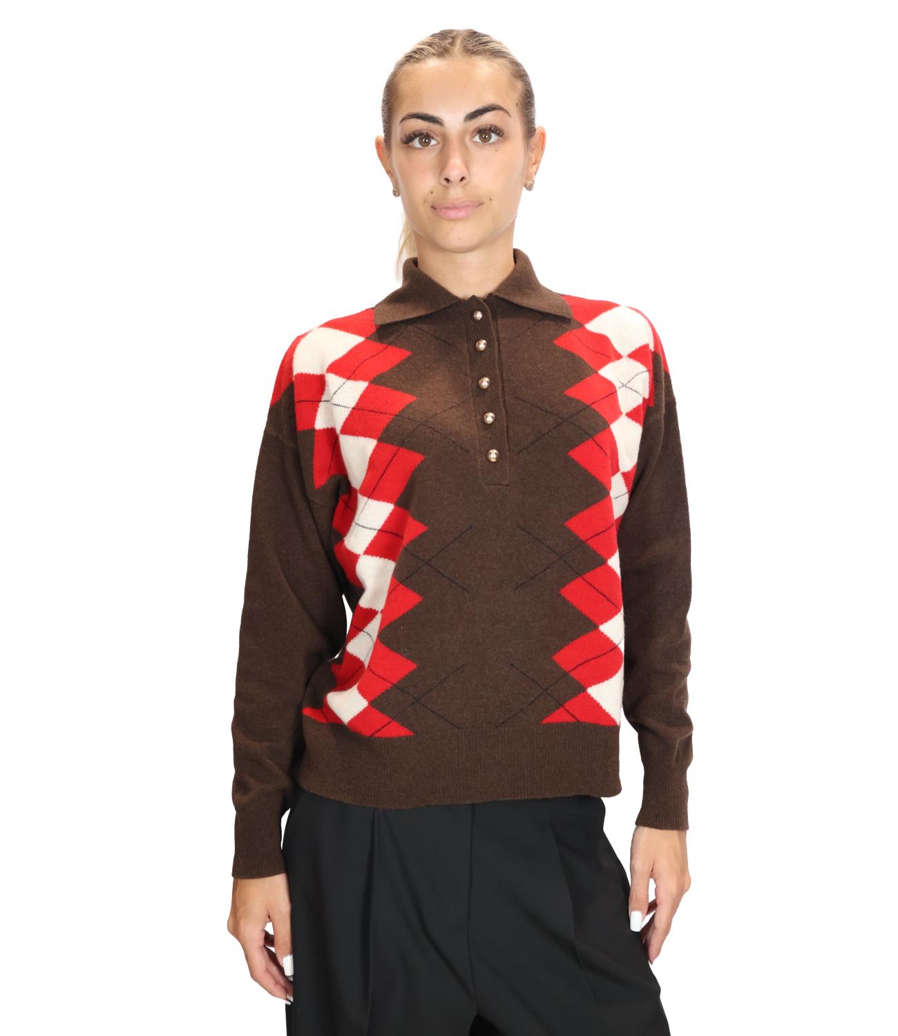 Marella Maglia da Donna - Rosso - 2623366232200