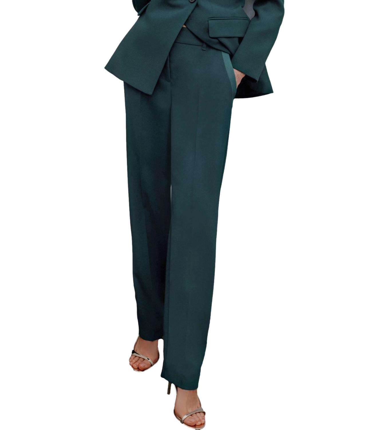 Marella Art.365 Pantalone da Donna - Blu Pavone - 2623136053200