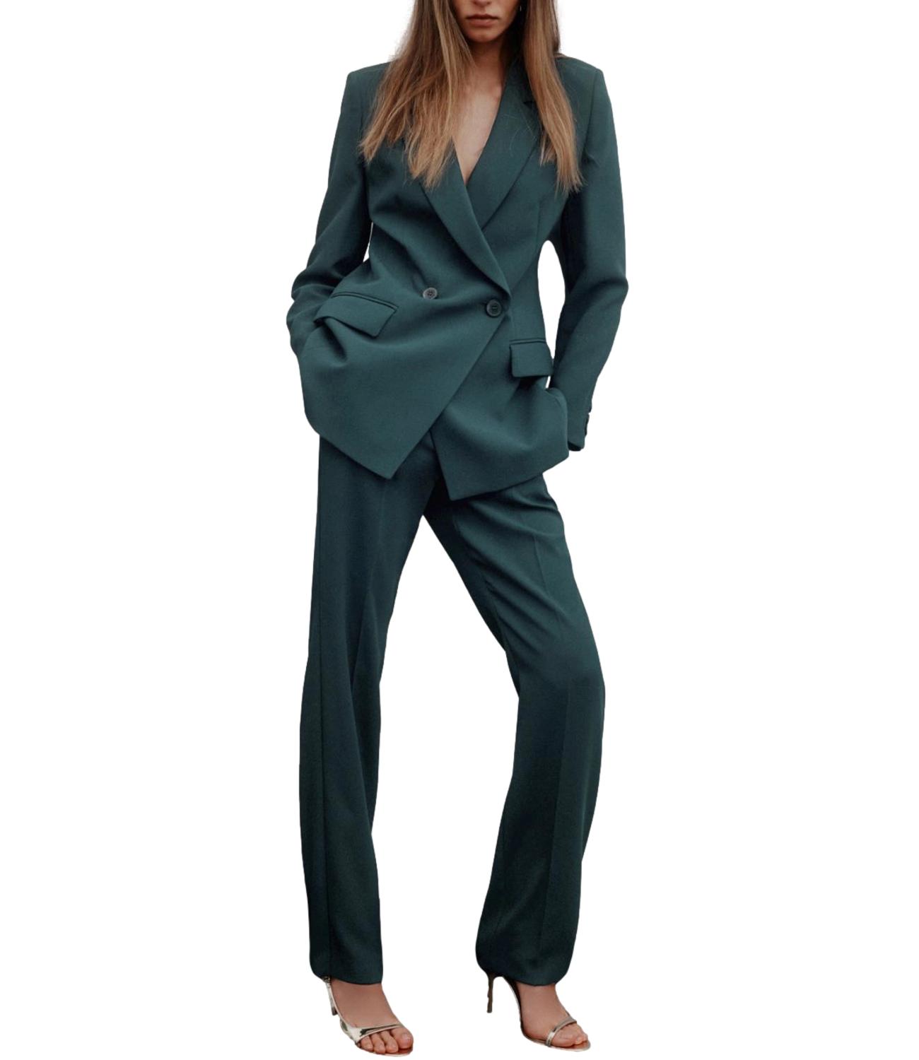 Marella Art.365 Pantalone da Donna - Blu Pavone - 2623136053200