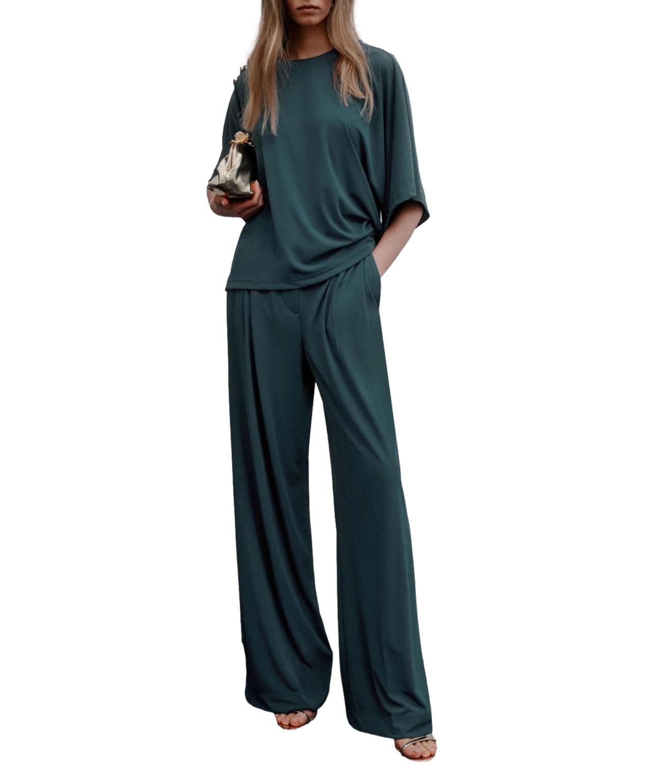 Marella Art.365 Pantalone da Donna - Blu Pavone - 2623786013200