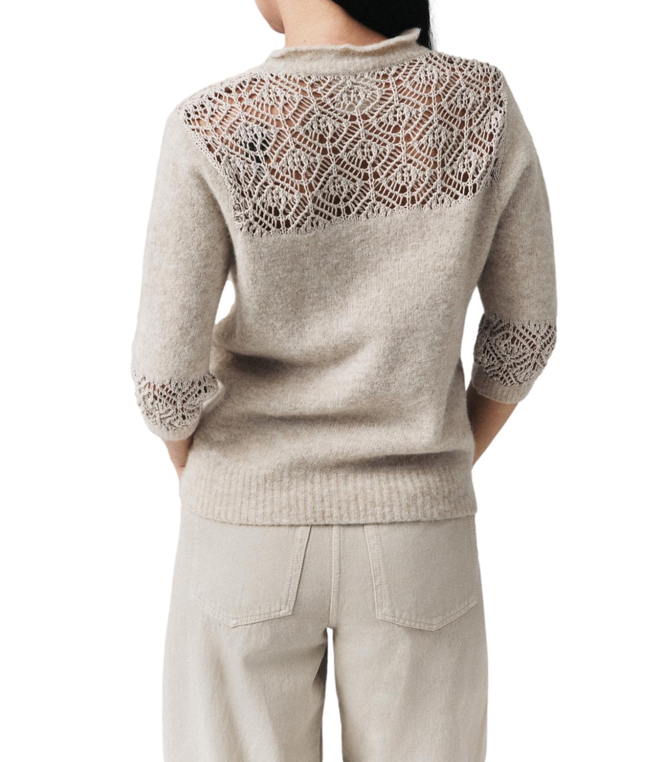 Marella Monochrome Maglia da Donna - Tortora - 2623366225200