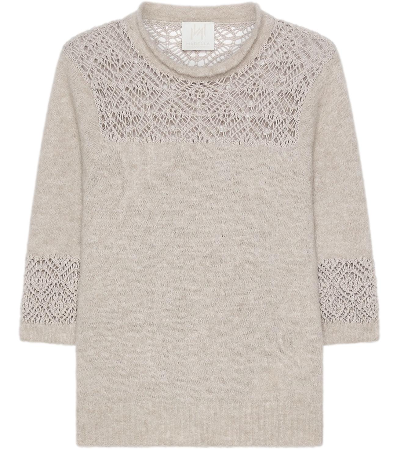 Marella Monochrome Maglia da Donna - Tortora - 2623366225200