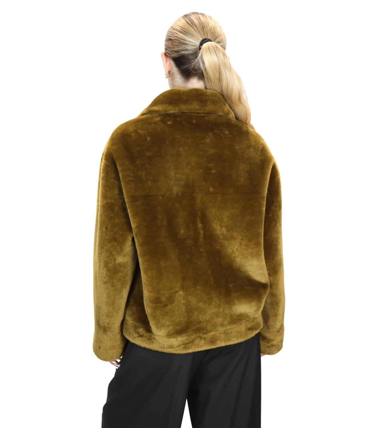 Marella Monochrome Giacca da Donna - Verde Olio - 2623456045200