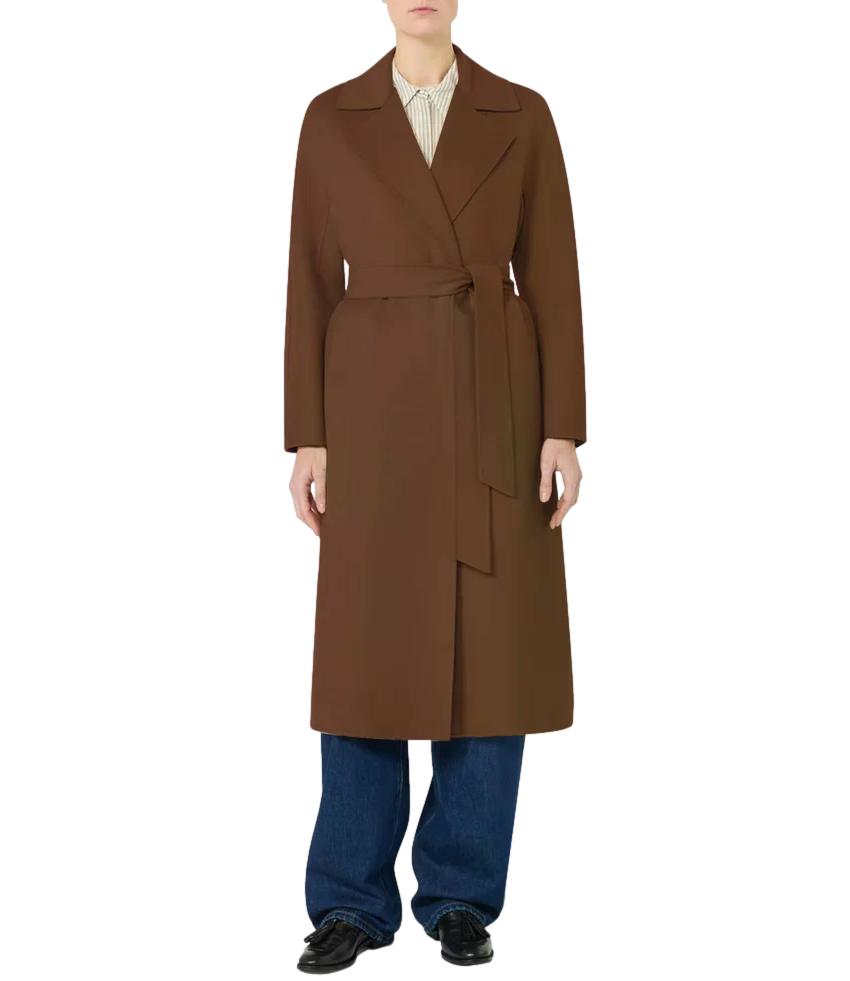 Max Mara Studio Cappotto da Donna - Cuoio - 2626016021600