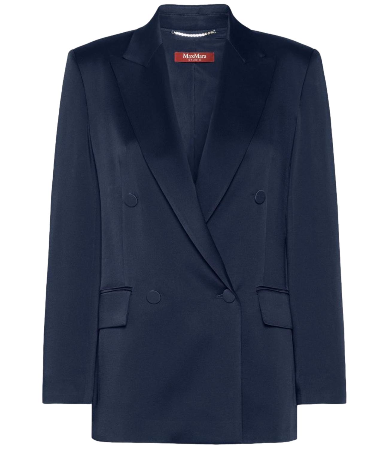 Max Mara Studio Giacca da Donna - Blu Notte - 2626046023600