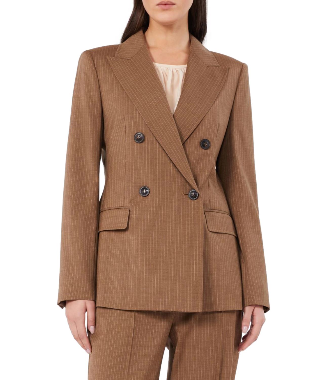 Max Mara Studio Giacca da Donna - Cammello - 2626046031600