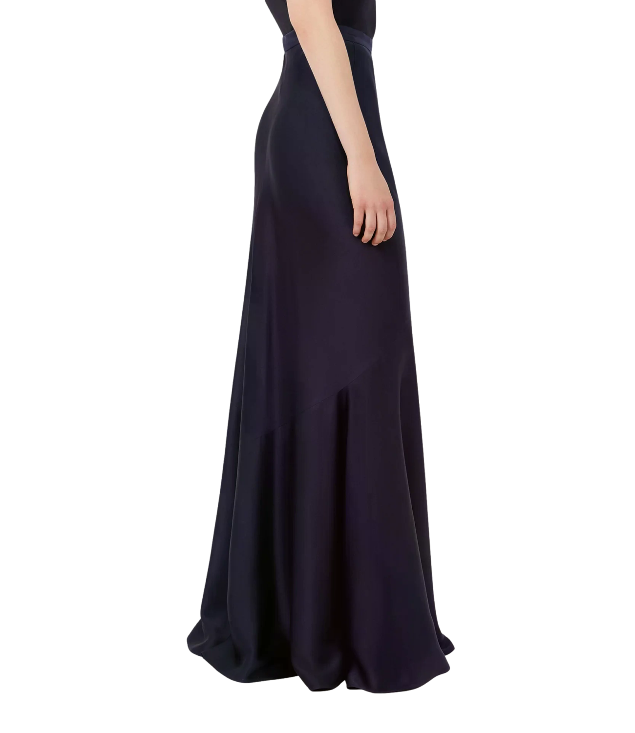 Max Mara Studio gonna lunga blu notte Mseacerbo