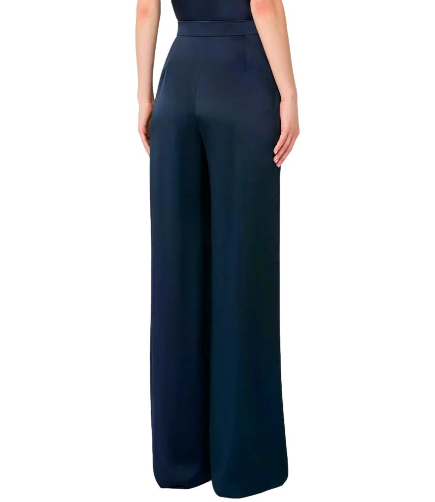 Max Mara Studio Pantalone da Donna - Blu Notte - 2626136033600