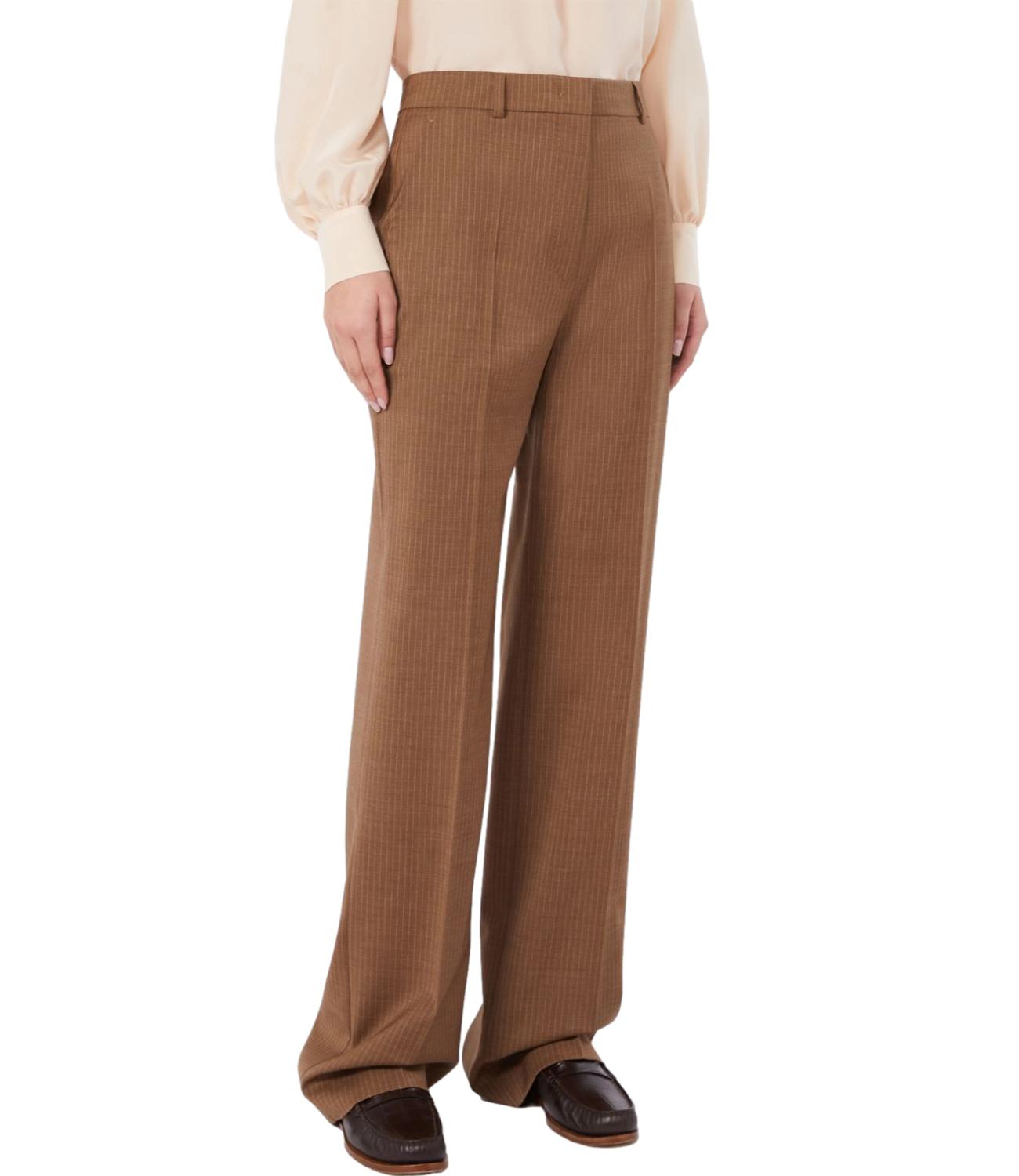 Max Mara Studio Pantalone da Donna - Cammello - 2626136041600