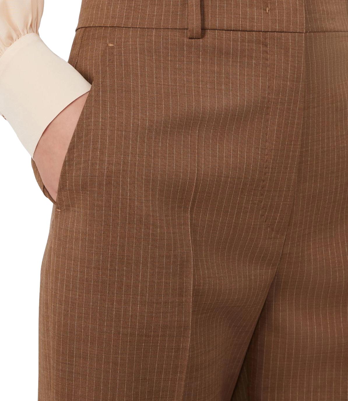 Max Mara Studio Pantalone da Donna - Cammello - 2626136041600