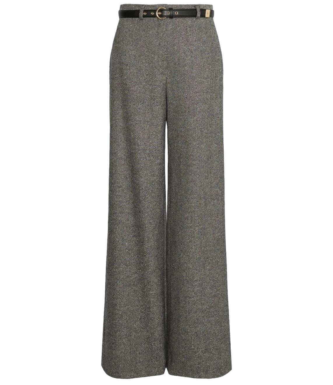 Max Mara Studio Pantalone da Donna - Bianco Nero - 2626136042600