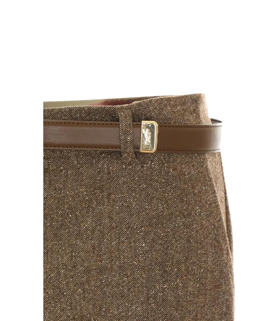 Max Mara Studio Pantalone da Donna - Cuoio - 2626136042600