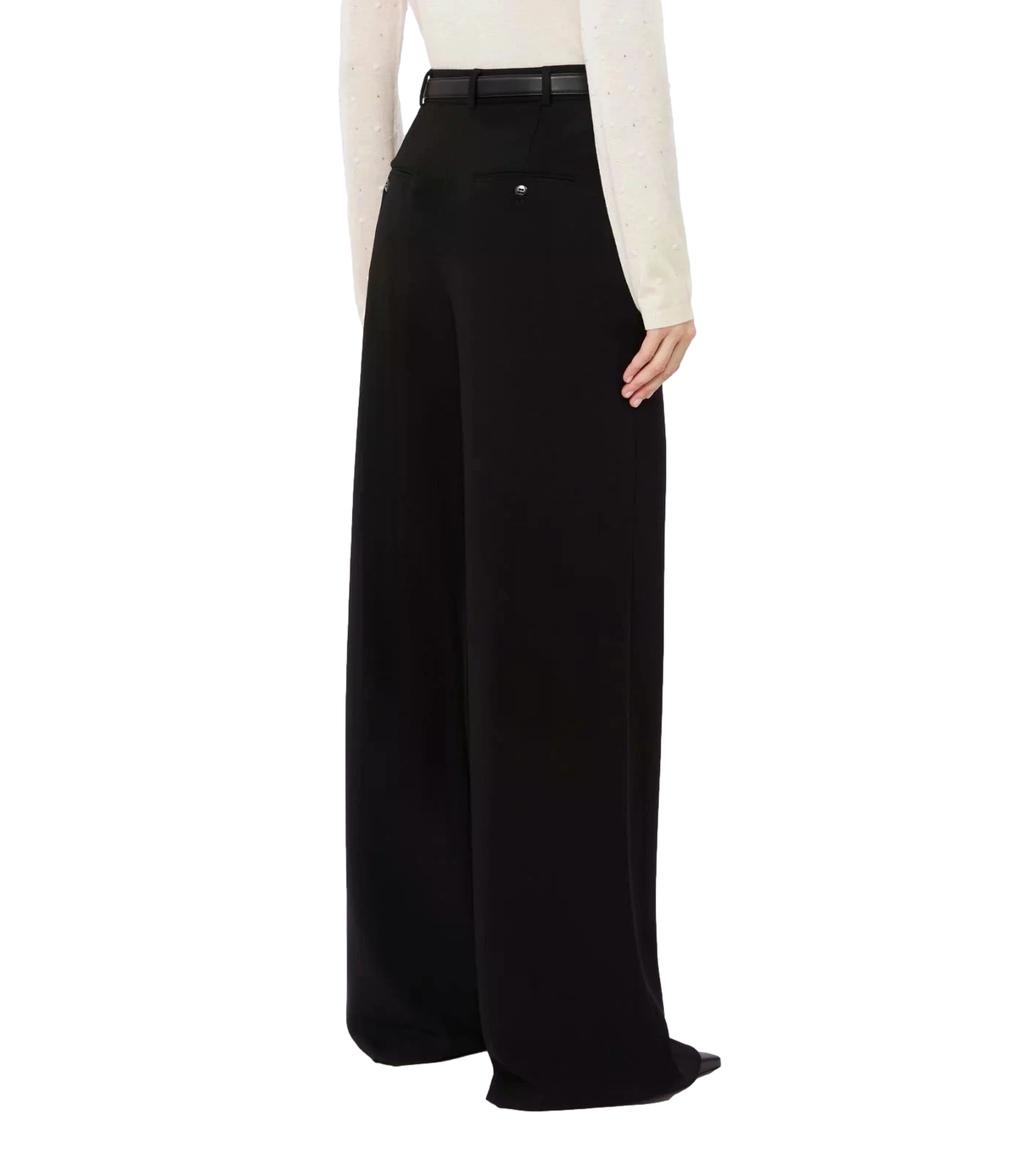 Pantalone Mstaere Max Mara Studio nero