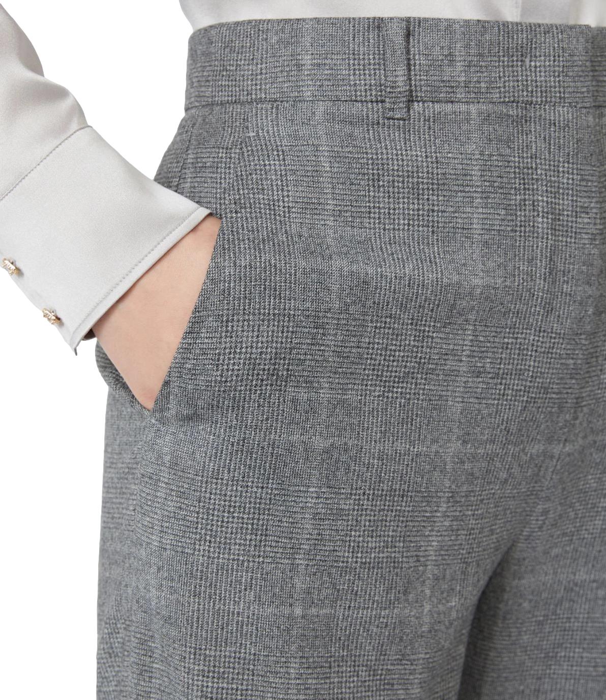 Max Mara Studio Pantalone da Donna - Grigio Scuro - 2626136082600