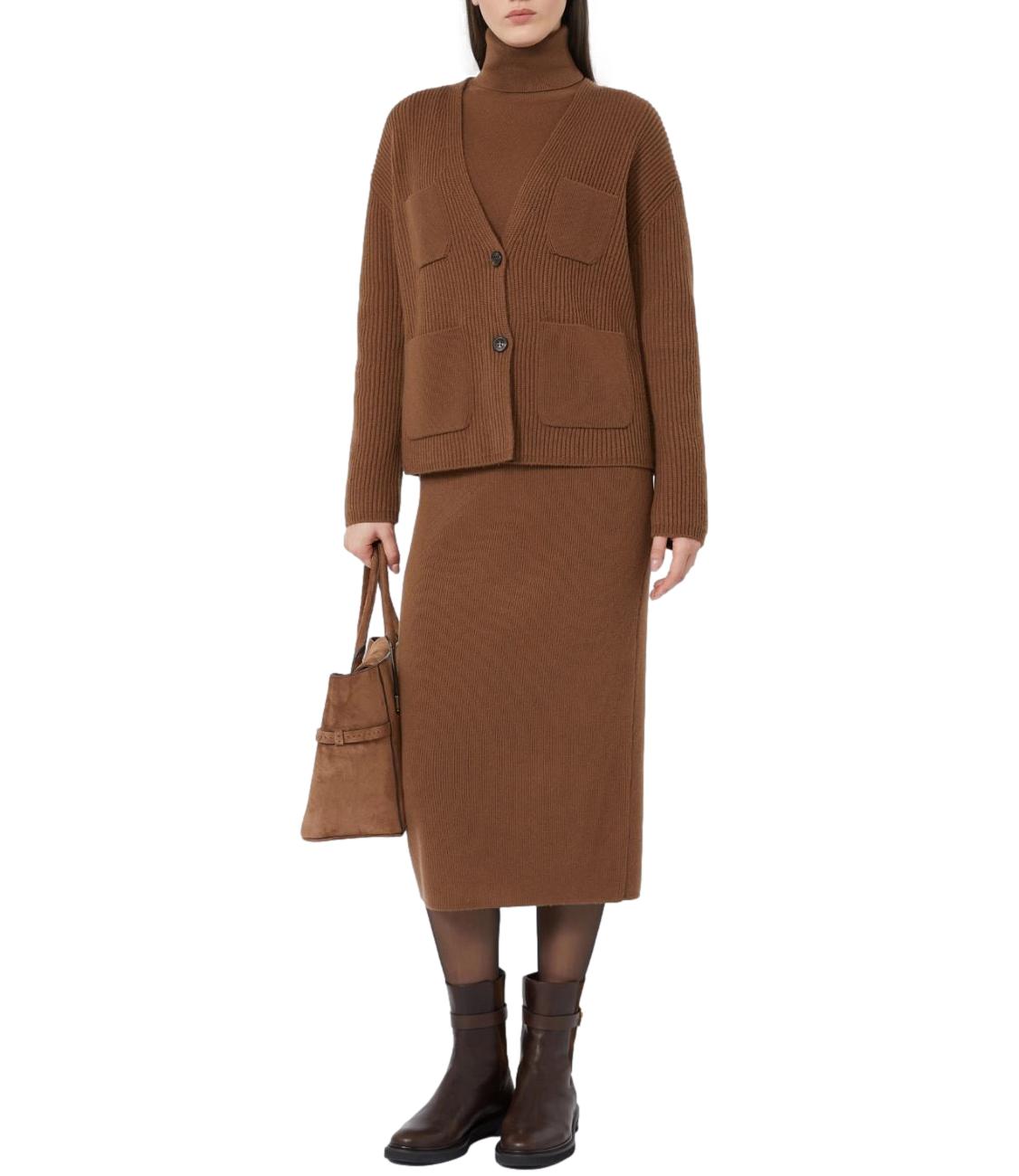 Max Mara Studio Maglia da Donna - Cuoio - 2626366022600