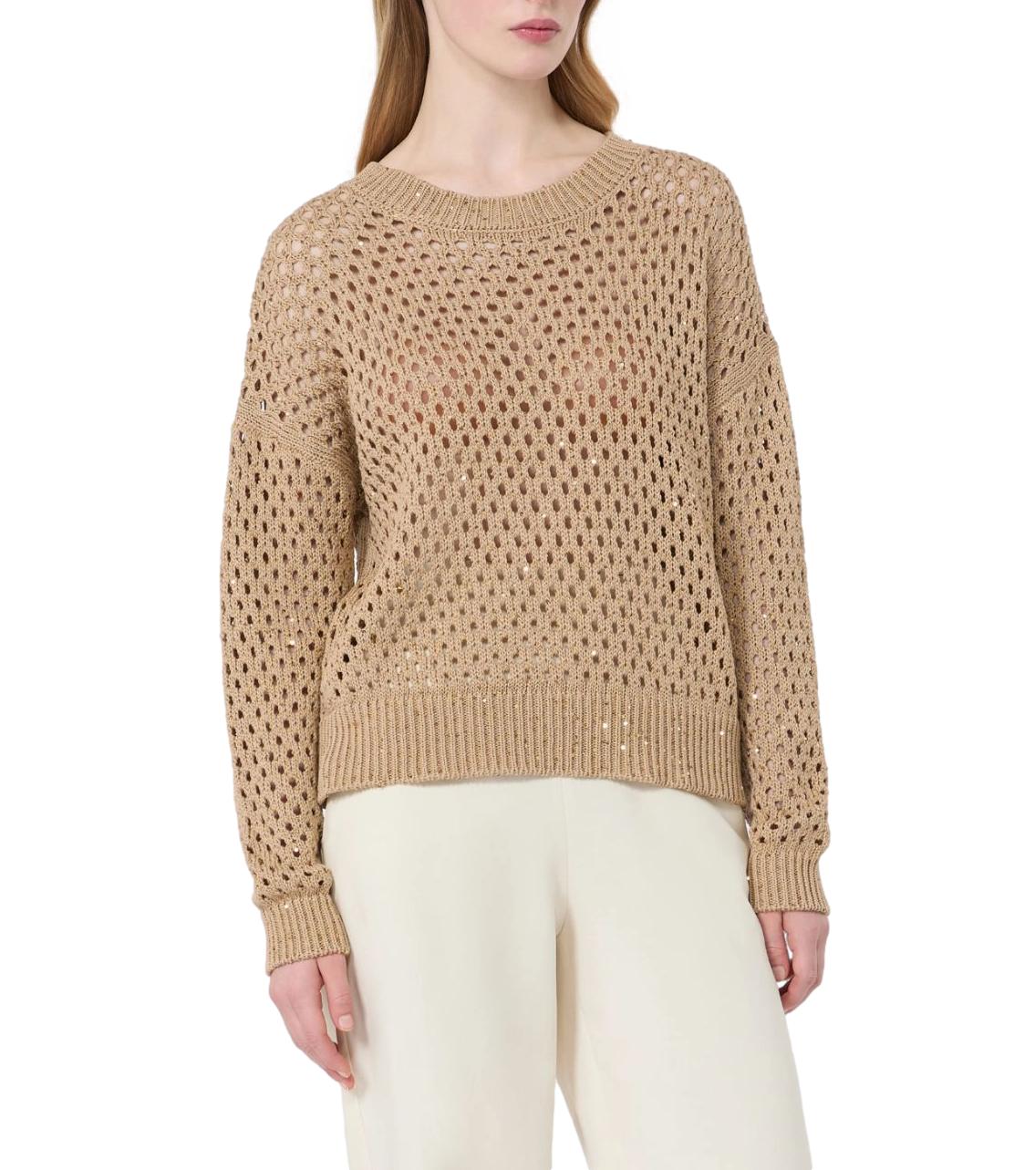 Max Mara Studio Maglia da Donna - Cammello - 2626366141600