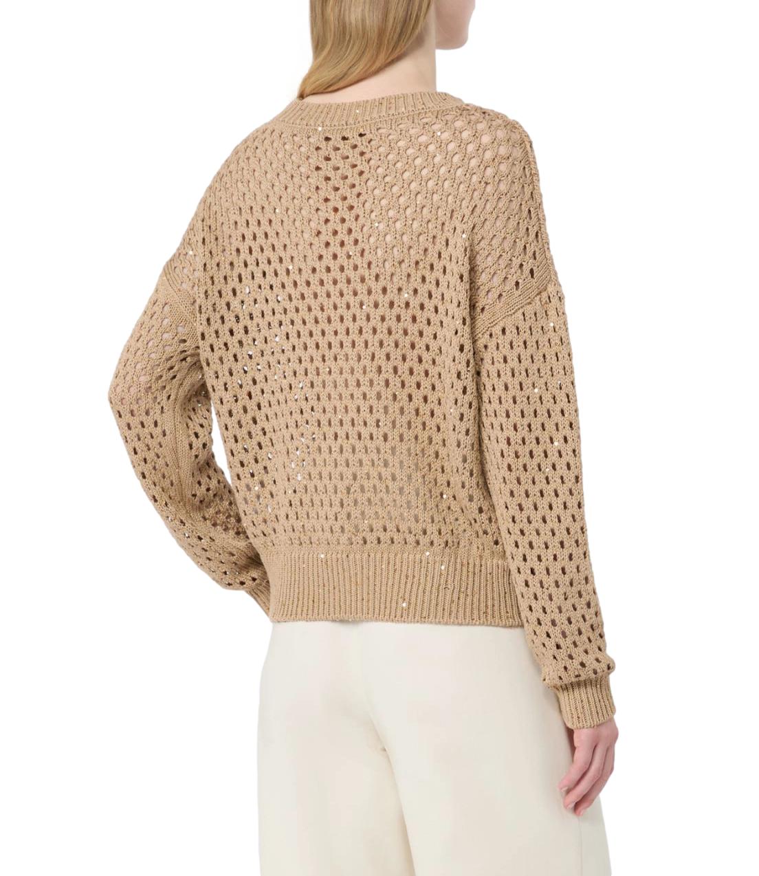 Max Mara Studio Maglia da Donna - Cammello - 2626366141600