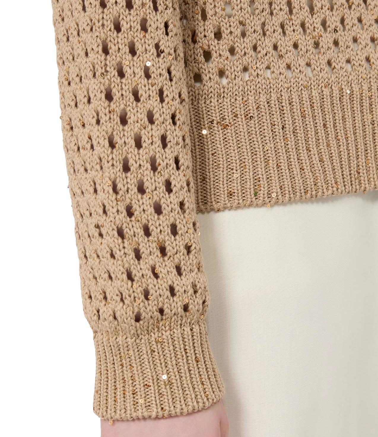 Max Mara Studio Maglia da Donna - Cammello - 2626366141600