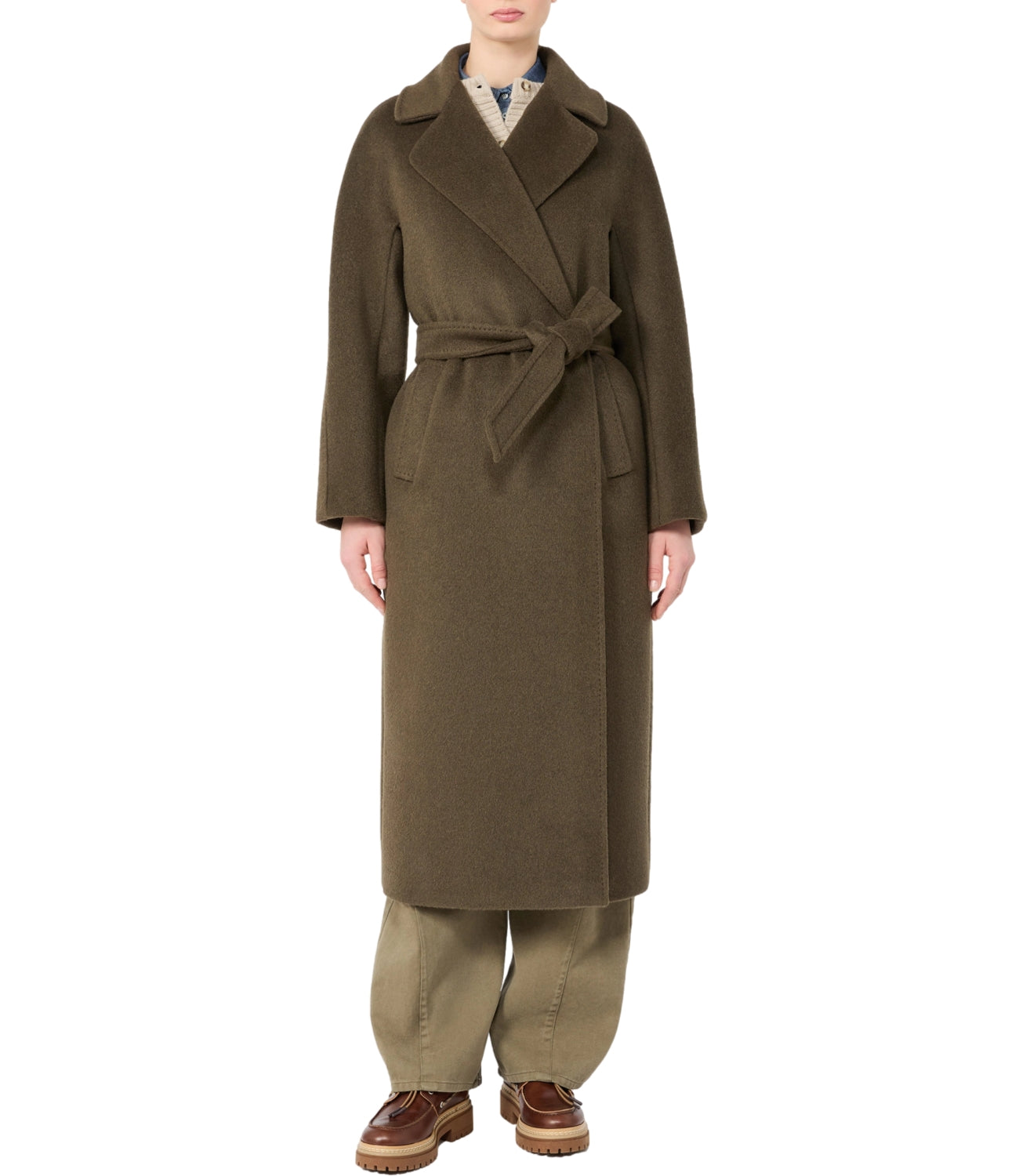 Max Mara Weekend Cappotto da Donna - Kaki - 2625016072600