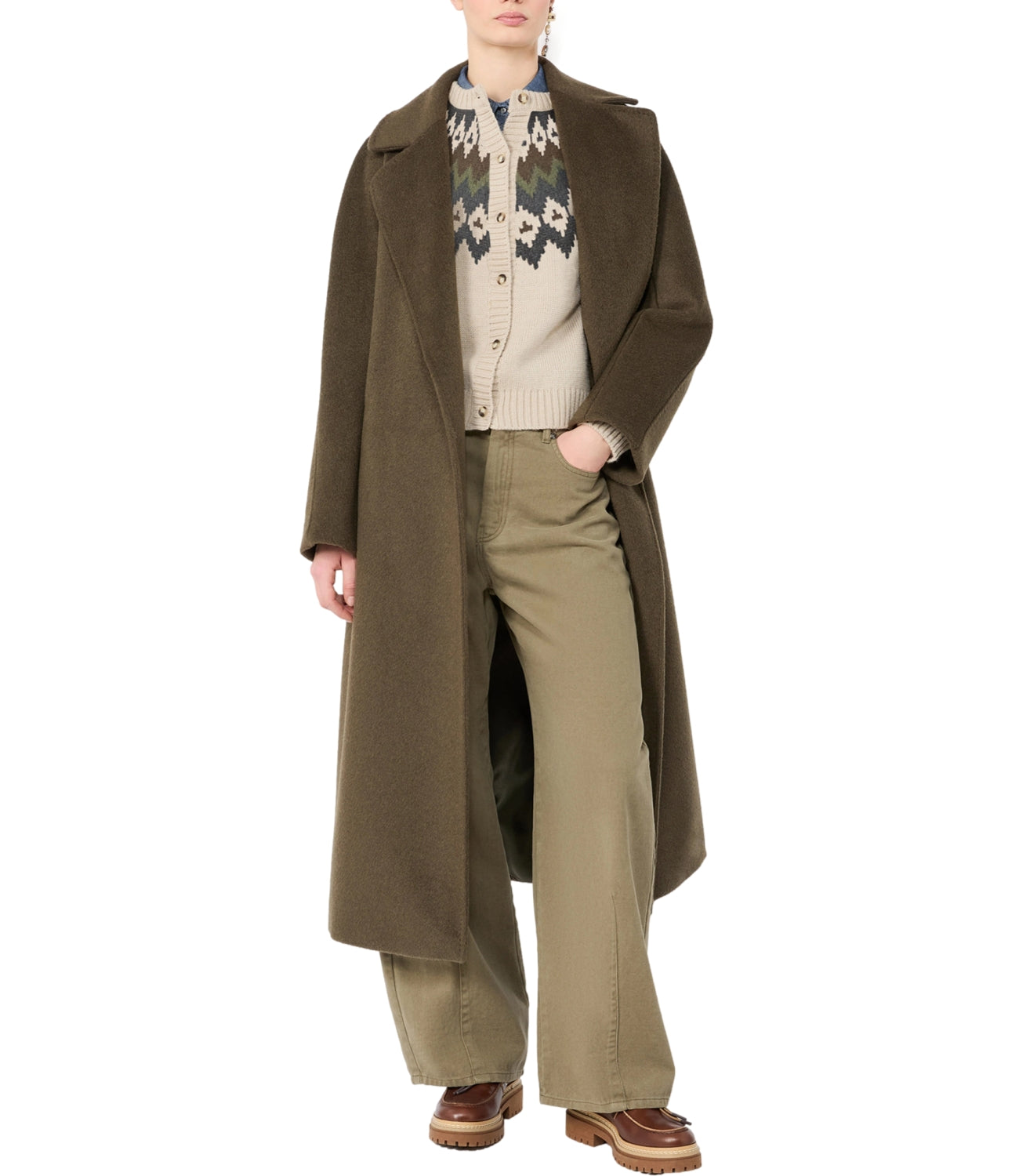 Max Mara Weekend Cappotto da Donna - Kaki - 2625016072600