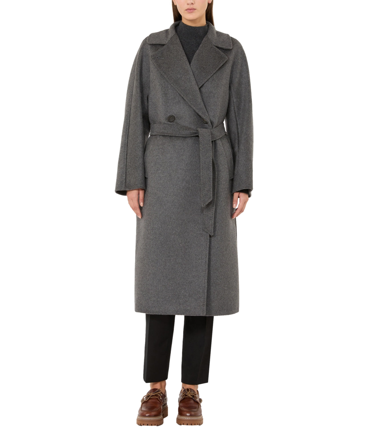 Max Mara Weekend Cappotto da Donna - Grigio Melange - 2625016102600