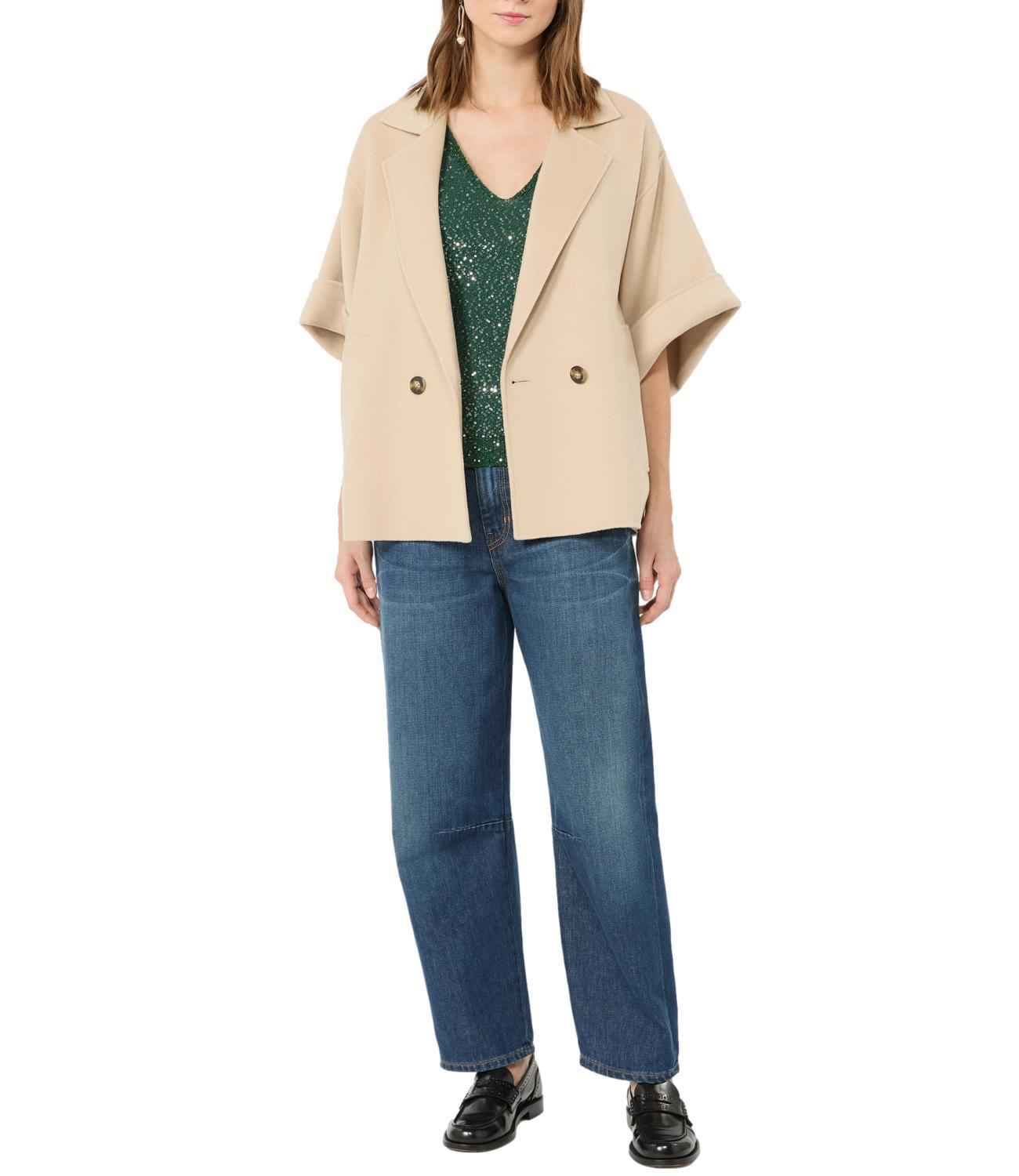 Max Mara Weekend Giaccone da Donna - Sabbia - 2625086031600