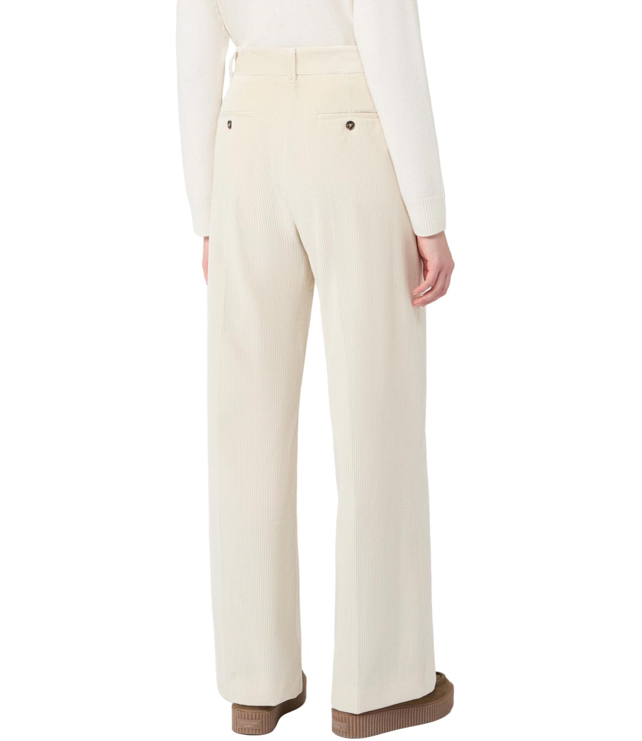 Max Mara Weekend Pantalone da Donna - Avorio - 2625136012600