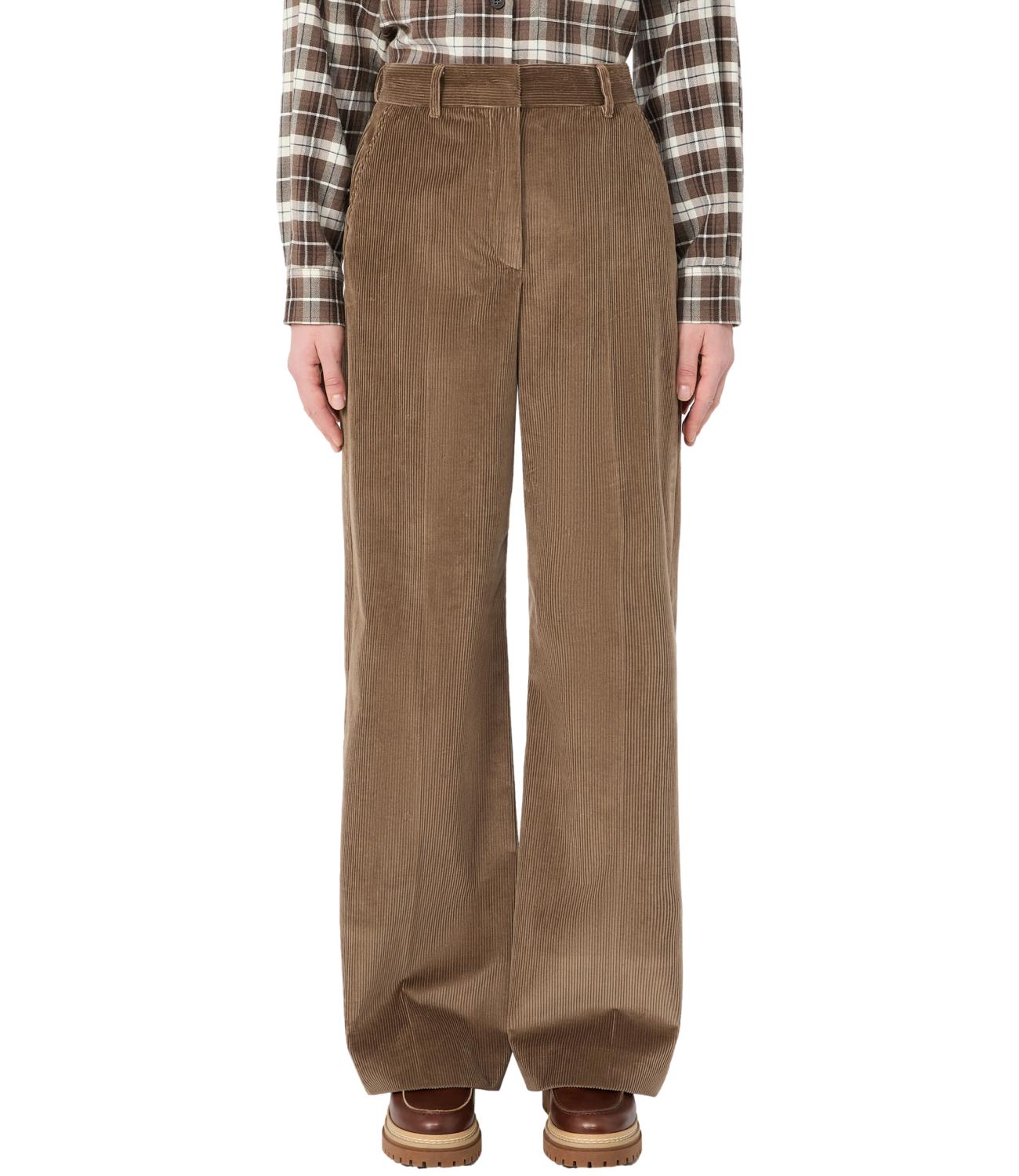 Max Mara Weekend Pantalone da Donna - Marrone Chiaro - 2625136012600