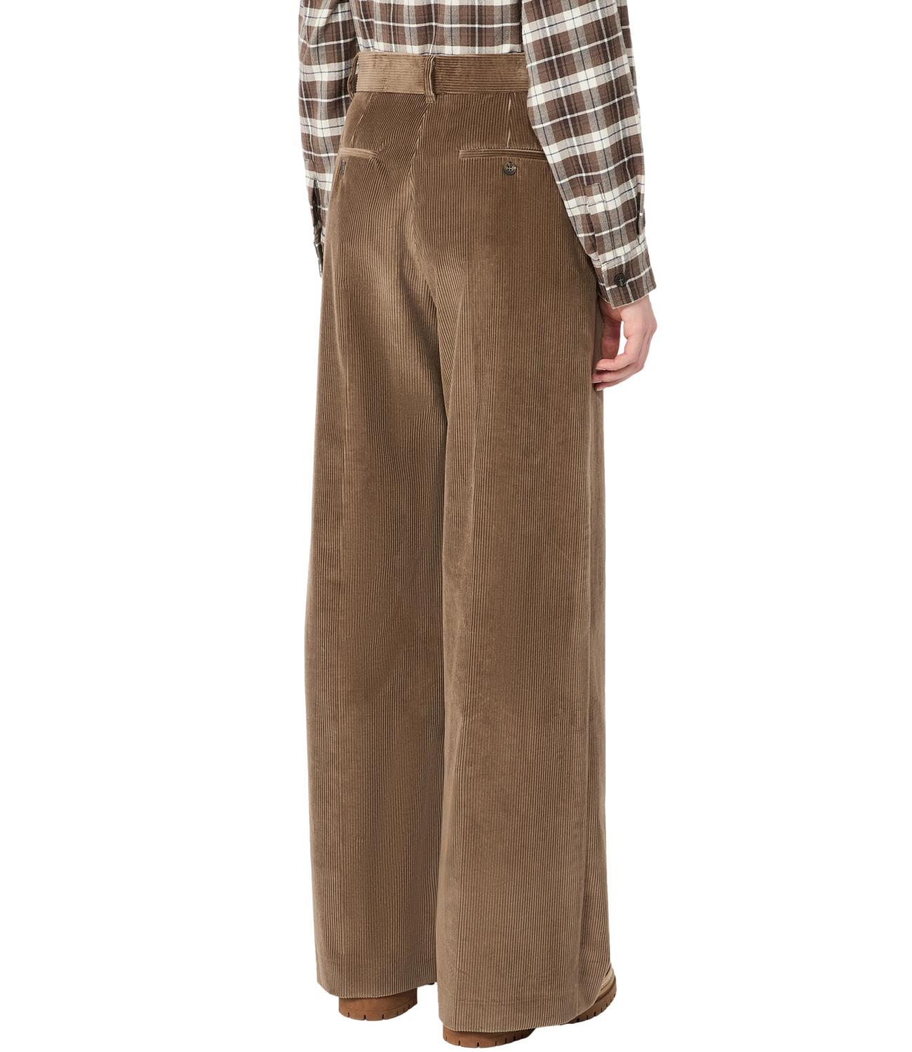 Max Mara Weekend Pantalone da Donna - Marrone Chiaro - 2625136012600