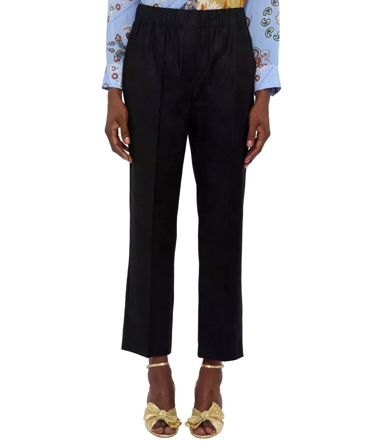Max Mara Weekend Pantalone da Donna - Nero - 2625136042600