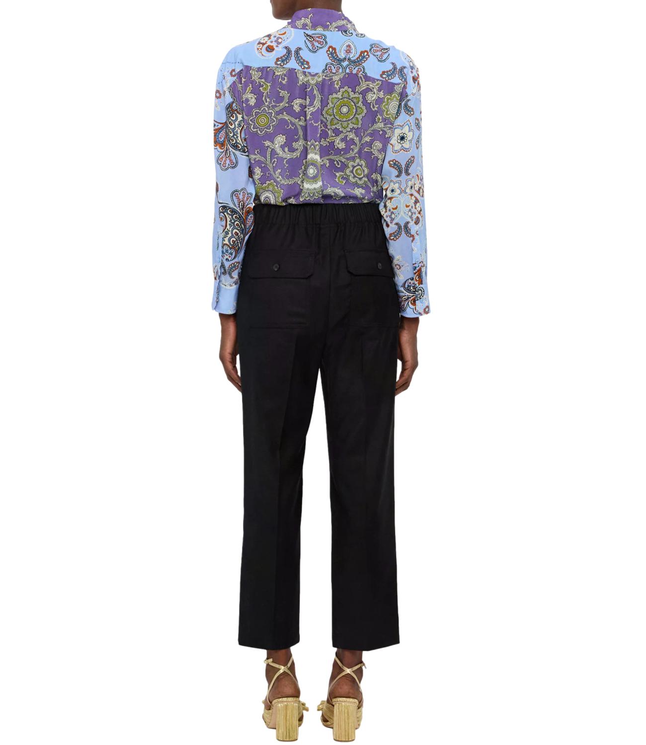 Max Mara Weekend Pantalone da Donna - Nero - 2625136042600