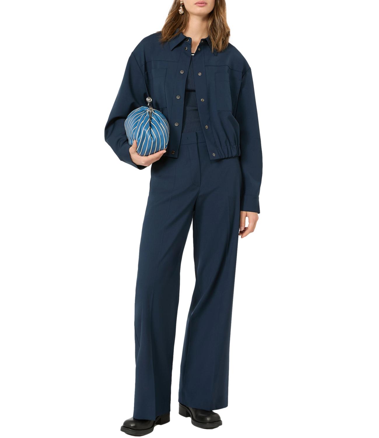 Max Mara Weekend Pantalone da Donna - Blu - 2625136061600