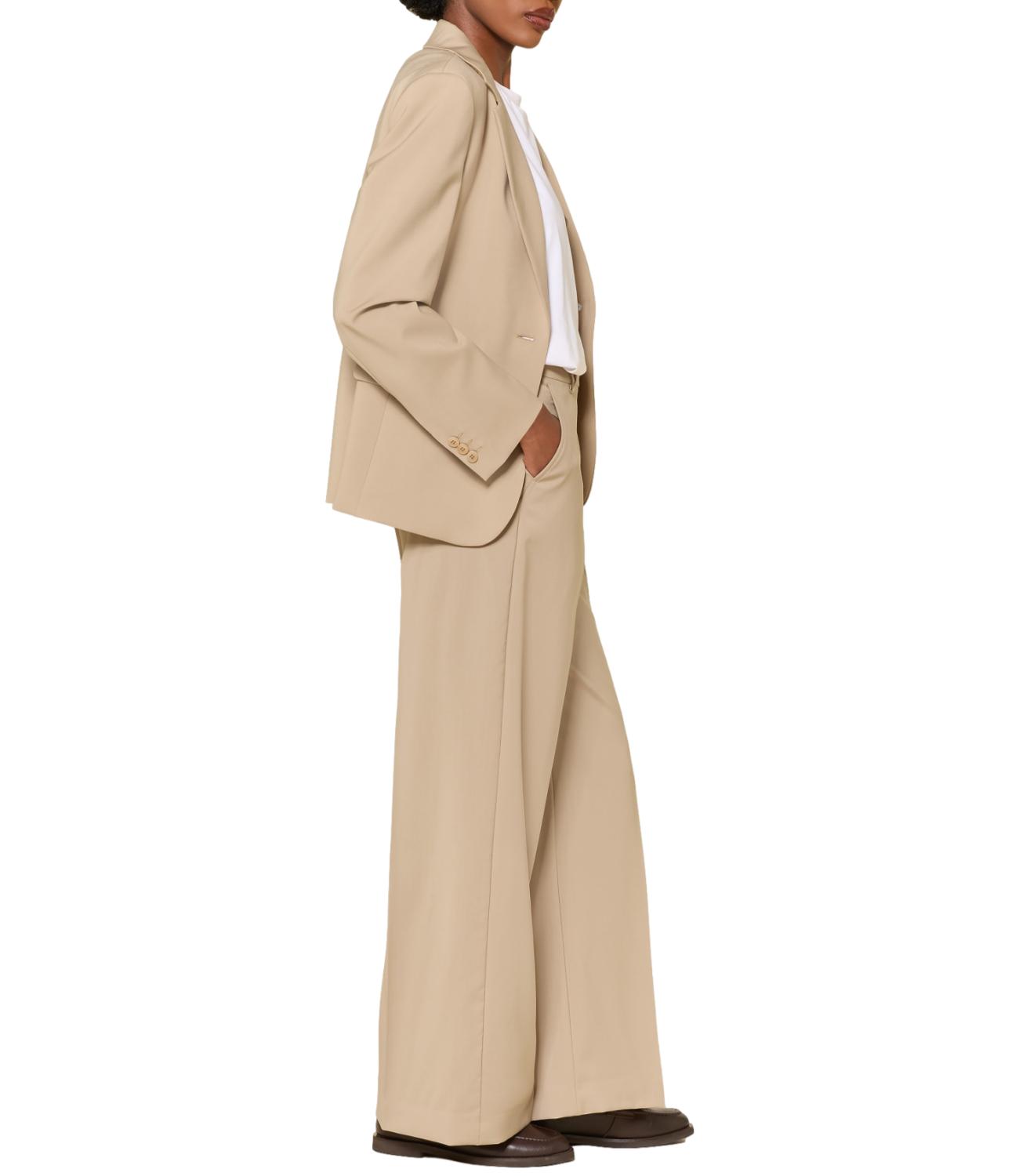 Max Mara Weekend Pantalone da Donna - Beige - 2625136061600