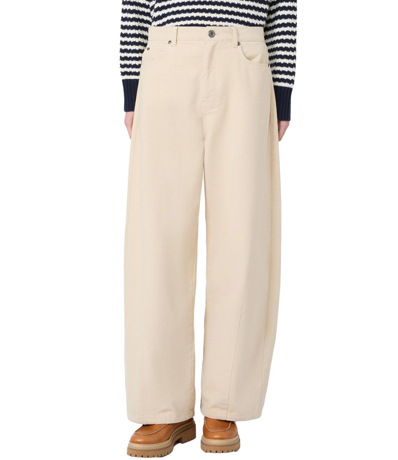 Max Mara Weekend Pantalone da Donna - Avorio - 2625136072600