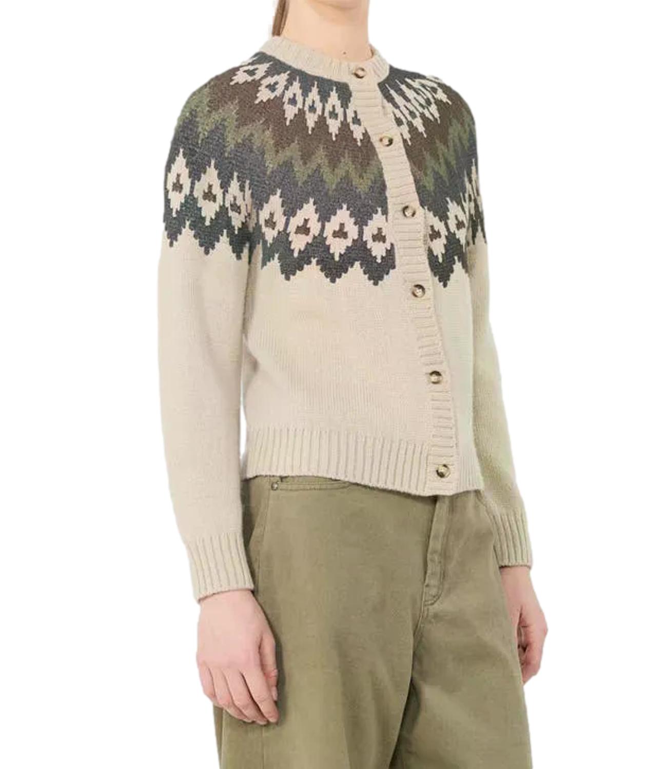 Max Mara Weekend Cardigan da Donna - Beige - 2625346092600