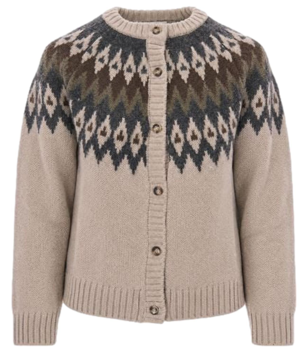 Max Mara Weekend Cardigan da Donna - Beige - 2625346092600
