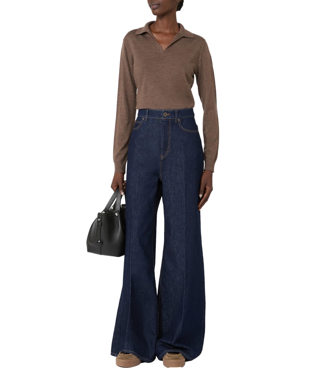 Max Mara Weekend Maglia da Donna - Marron Glace' - 2625366052600